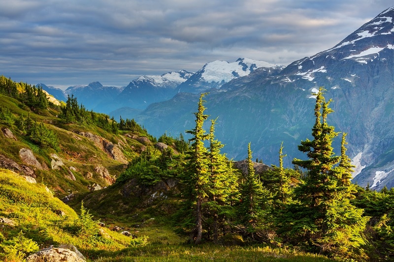 Mountains in Alaska