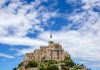 Scenic view to Mont Saint-Michel