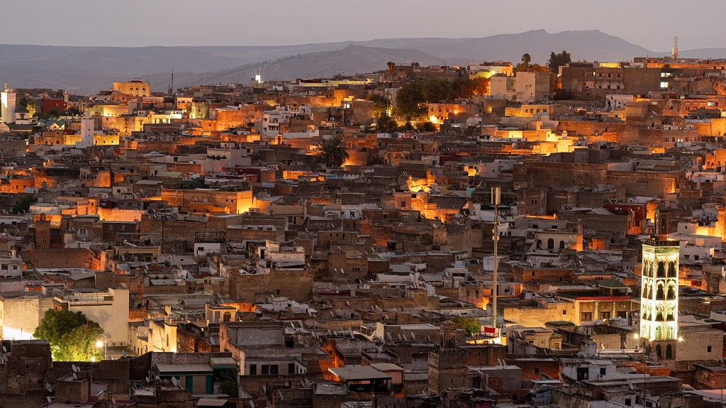 Sunrise Over the City of Fez